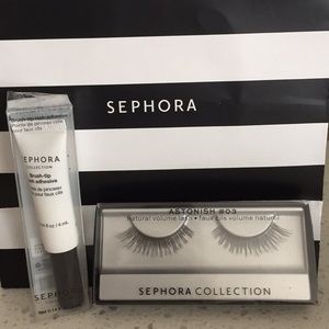 Brand New Sephora eye lashes and glue